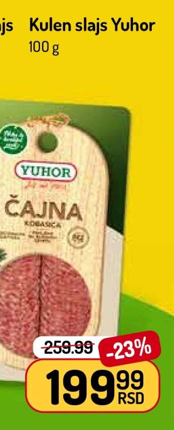 Kulen slajs Yuhor