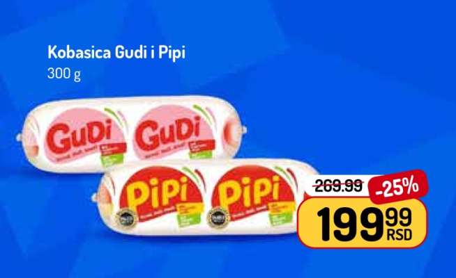 Kobasica Gudi i Pipi