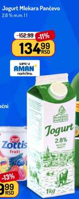 Jogurt Mlekara Pančevo