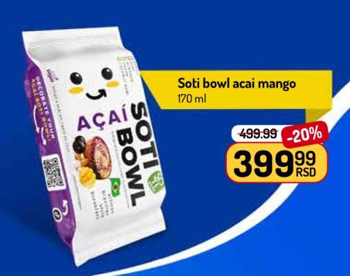 Soti bowl acai mango
