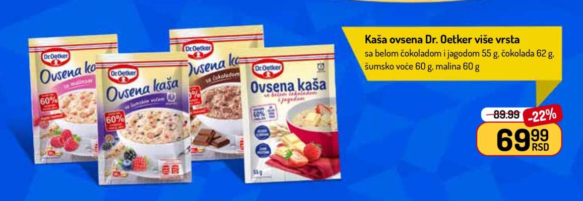 Kaša ovsena Dr. Oetker