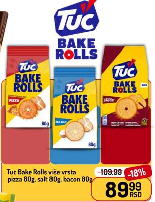 Tuc Bake Rolls