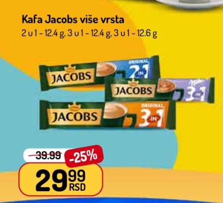 Kafa Jacobs više vrsta