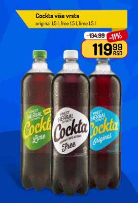 Cockta više vrsta