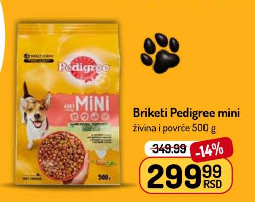 Briketi Pedigree mini