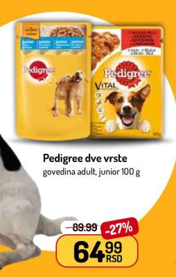 Pedigree dve vrste