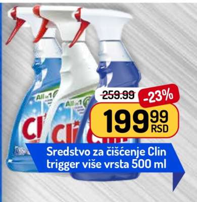 Sredstvo za čišćenje Clin trigger