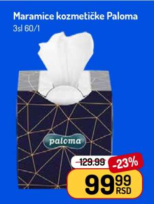Maramice kozmetičke Paloma