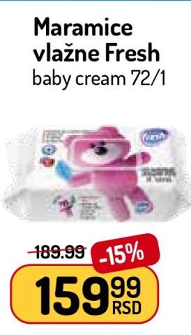 Maramice vlažne Fresh