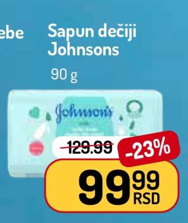 Sapun dečiji Johnsons