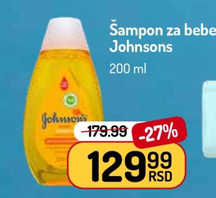 Šampon za bebe Johnsons