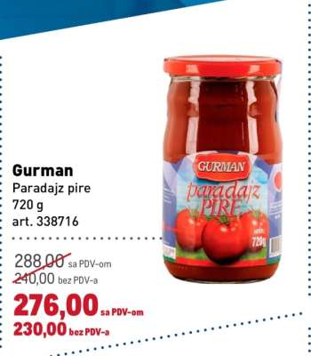 Gurman Paradajz pire