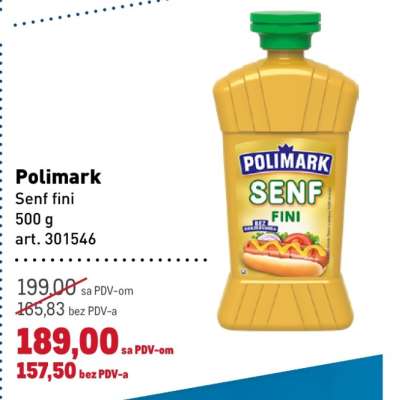 POLIMARK Senf FINI