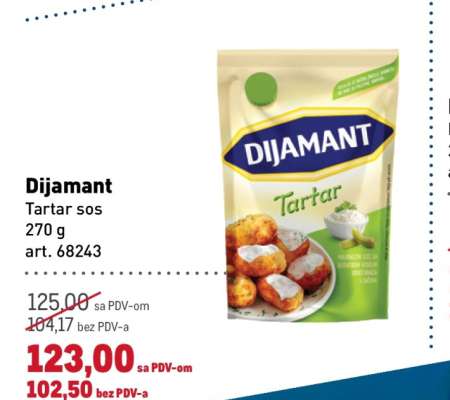 Dijamant Tartar sos