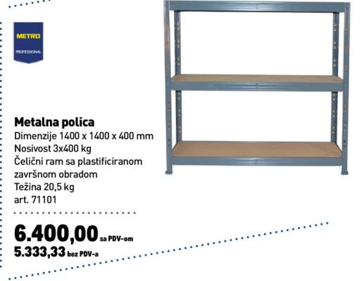 Metalna polica