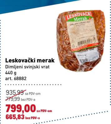 Leskovački merak