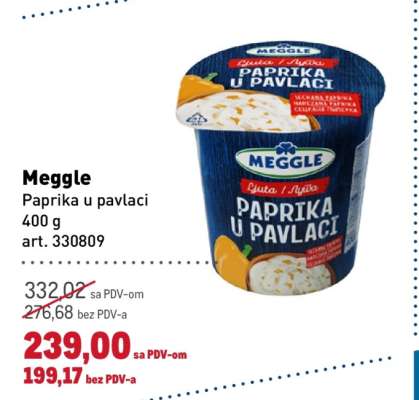 Meggle paprika u pavlaci