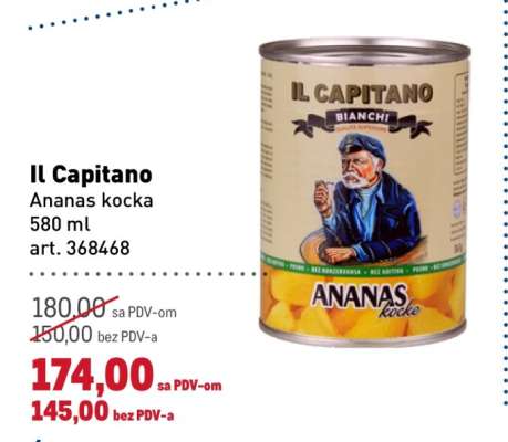 Il Capitano Ananas kocka