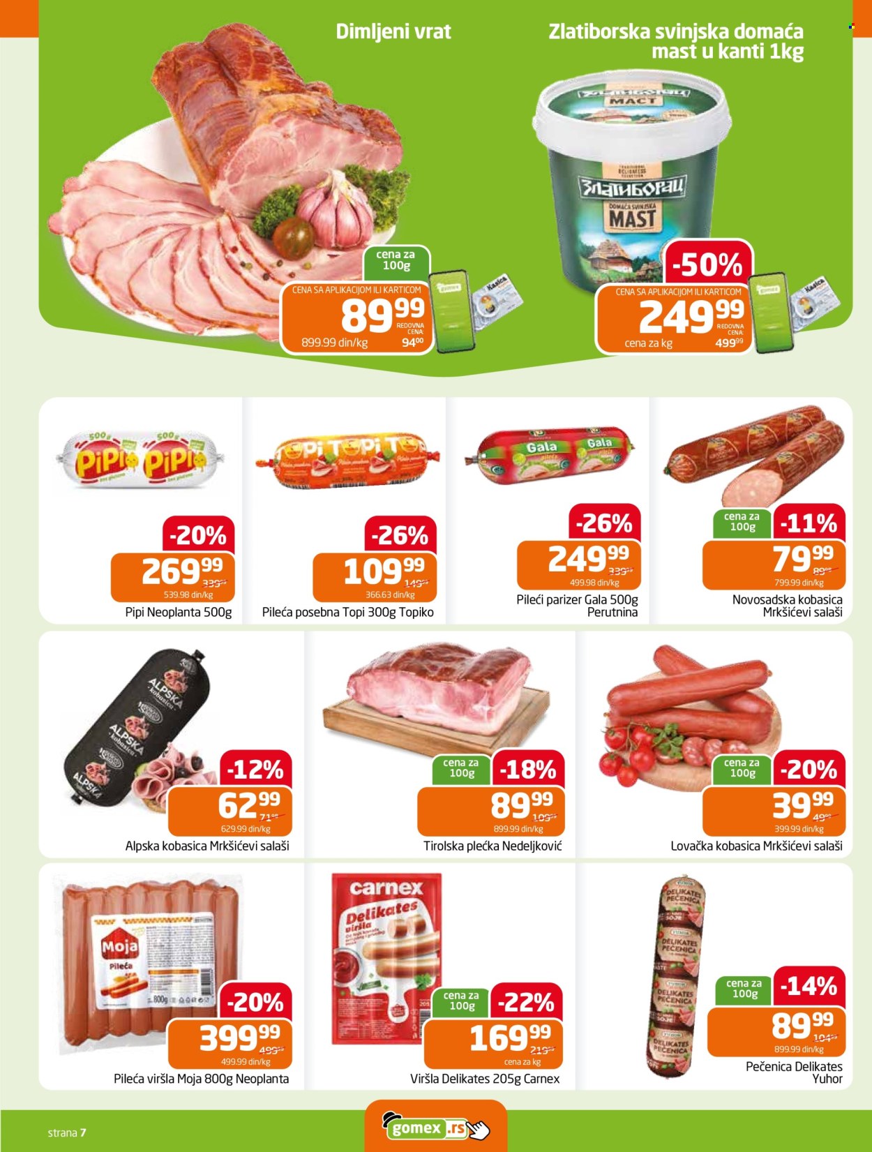Gomex katalog - 27.05.2026 - 09.06.2026. Stranica 7