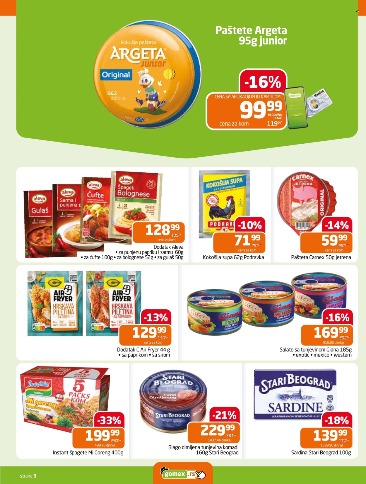 Gomex katalog - 27.05.2026 - 09.06.2026. Stranica 9