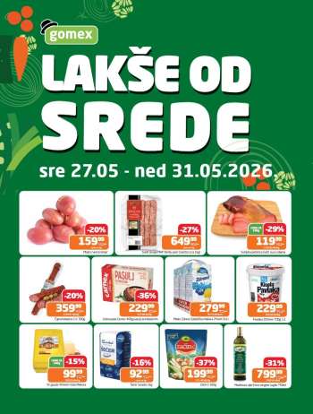 Gomex katalog - 27.05.2026 - 31.05.2026.