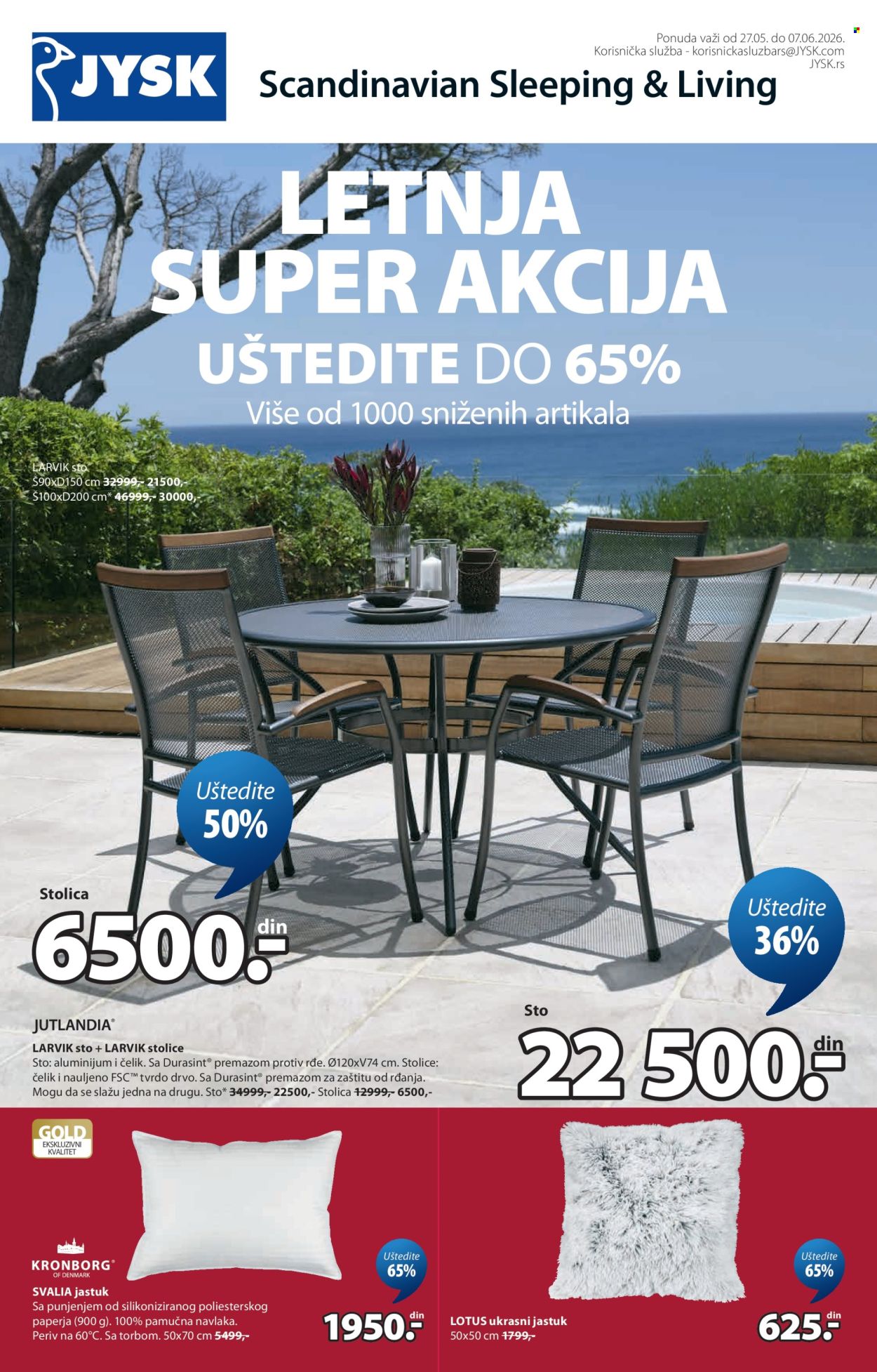 JYSK katalog - 27.05.2026 - 07.06.2026. Stranica 2