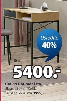 TRAPPEDAL RADNI STO