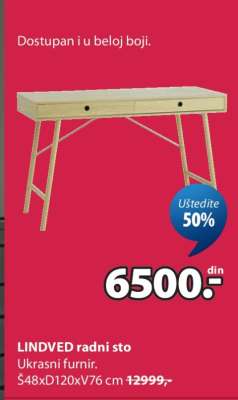 LINDVED RADNI STO