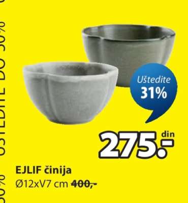 EJLIF činija