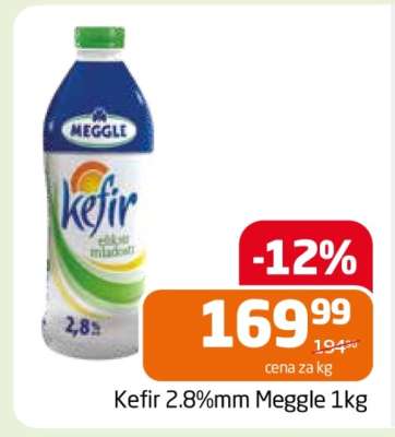 Kefir 2.8%mm Meggle 1kg