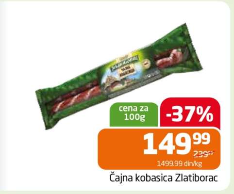 Cajna kobasica Zlatiborac