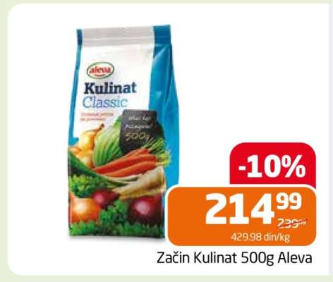 Začin Kulinat 500g Aleva