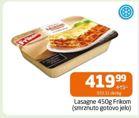Lasagne 450g Frikom
