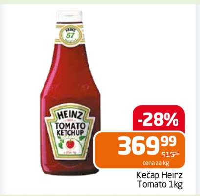 Kečap Heinz Tomato 1kg