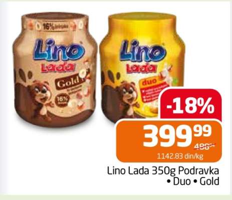 Lino Lada 350g Podravka