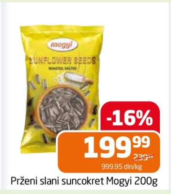 Prženi slani suncokret Mogyi 200g
