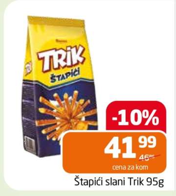Štapići slani Trik 95g