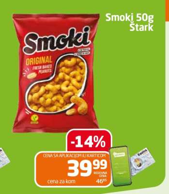 SMOKI 50g Štark
