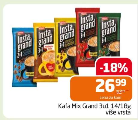 Kafa Mix Grand 3u1 14/18g