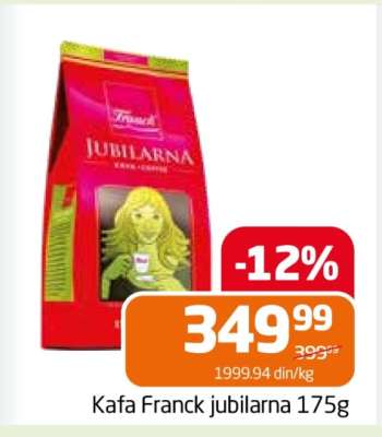 Kafa Franck jubilarna 175g
