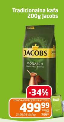 Tradicionalna kafa 200g Jacobs