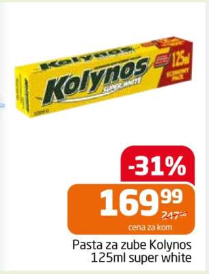 Pasta za zube Kolynos 125ml super white