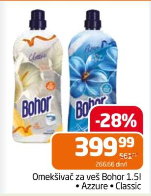 Omekšivač za veš Bohor 1,5l