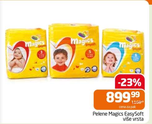 Pelene Magics EasySoft više vrsta