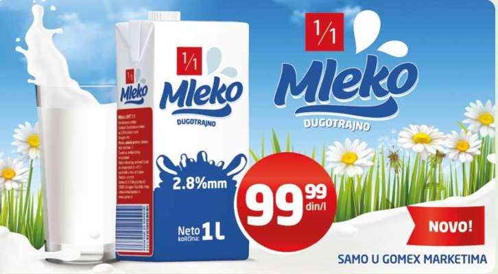 Mleko dugotrajno