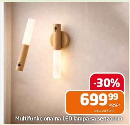 Multifunkcionalna led lampa sa senzorom