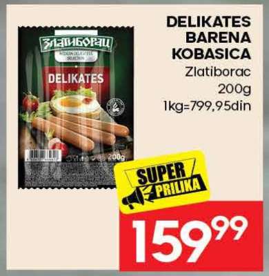 DELIKATES BARENA KOBASICA