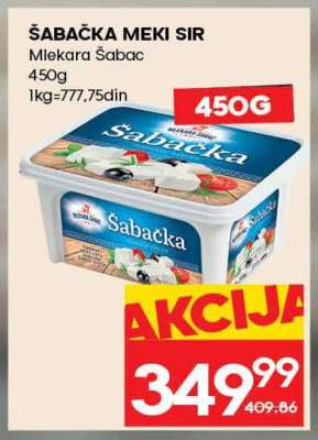 ŠABAČKA MEKI SIR