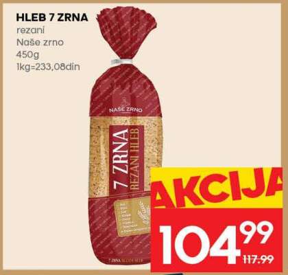 Hleb 7 zrna