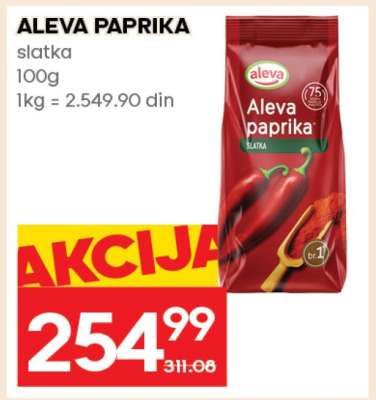 ALEVA PAPRIKA